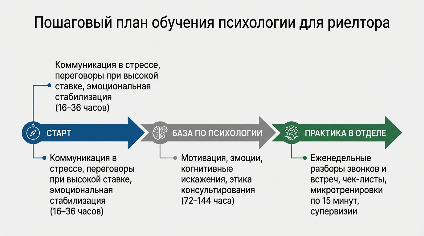Пошаговый план обучения психологии для риетора